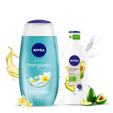 NIVEA Frangipani and Oil Shower Gel